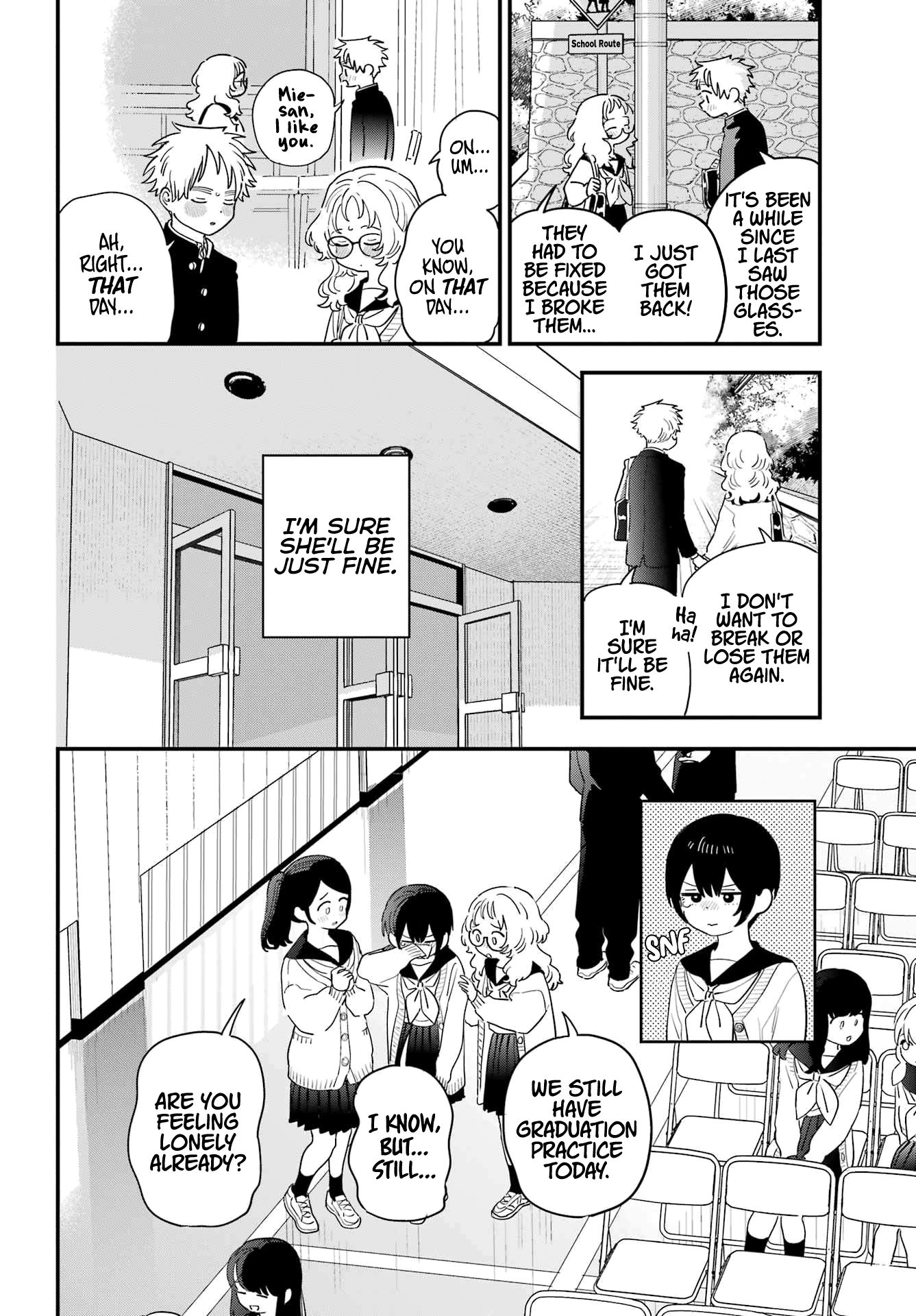 Suki na Ko ga Megane wo Wasureta, Chapter 109 image 02